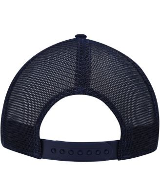 Men's  Cream, Navy Pabst Blue Ribbon Sinclair Snapback Hat