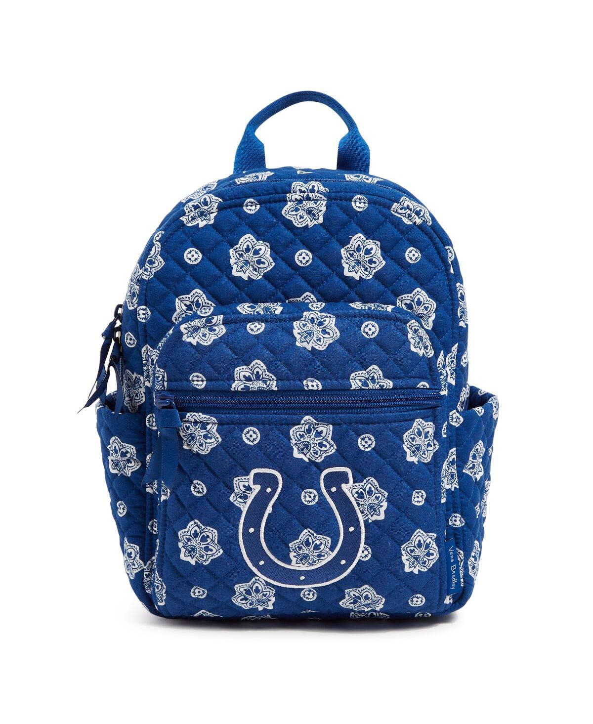 Vera Bradley Men's And Women's  Indianapolis Colts Small Backpack In Blue