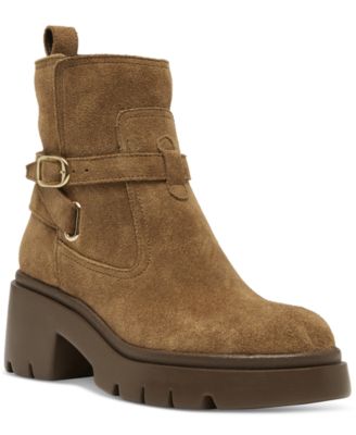 Steve Madden - Women's Coletta Lug-Sole Buckle Booties