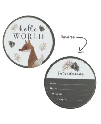 Baby Boys or Baby Girls Hello World Gift Set, 3 Piece