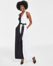 Black Jumpsuits Rompers for Women Macy s