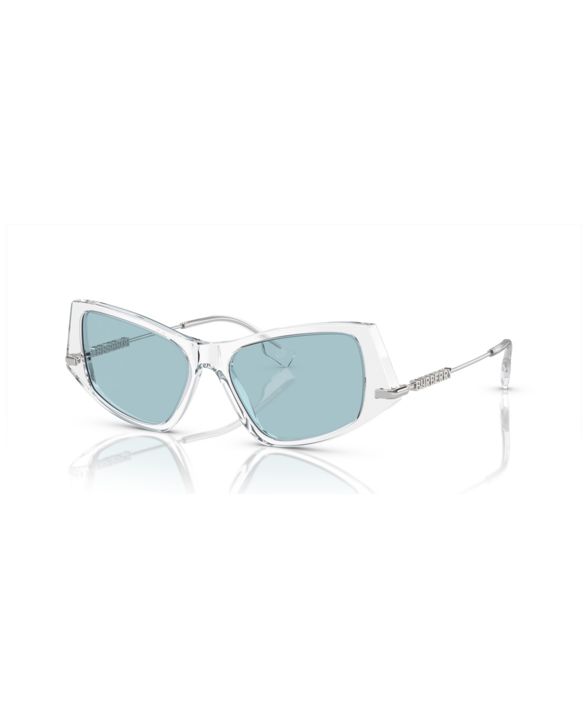Shop Burberry Women's Sunglasses Be4408 In Transparent