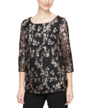 Alex evenings dressy tops sales