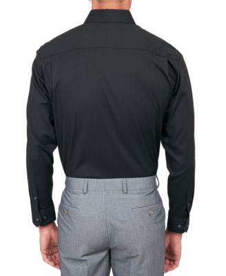 Men's Solid Herringbone Shirt