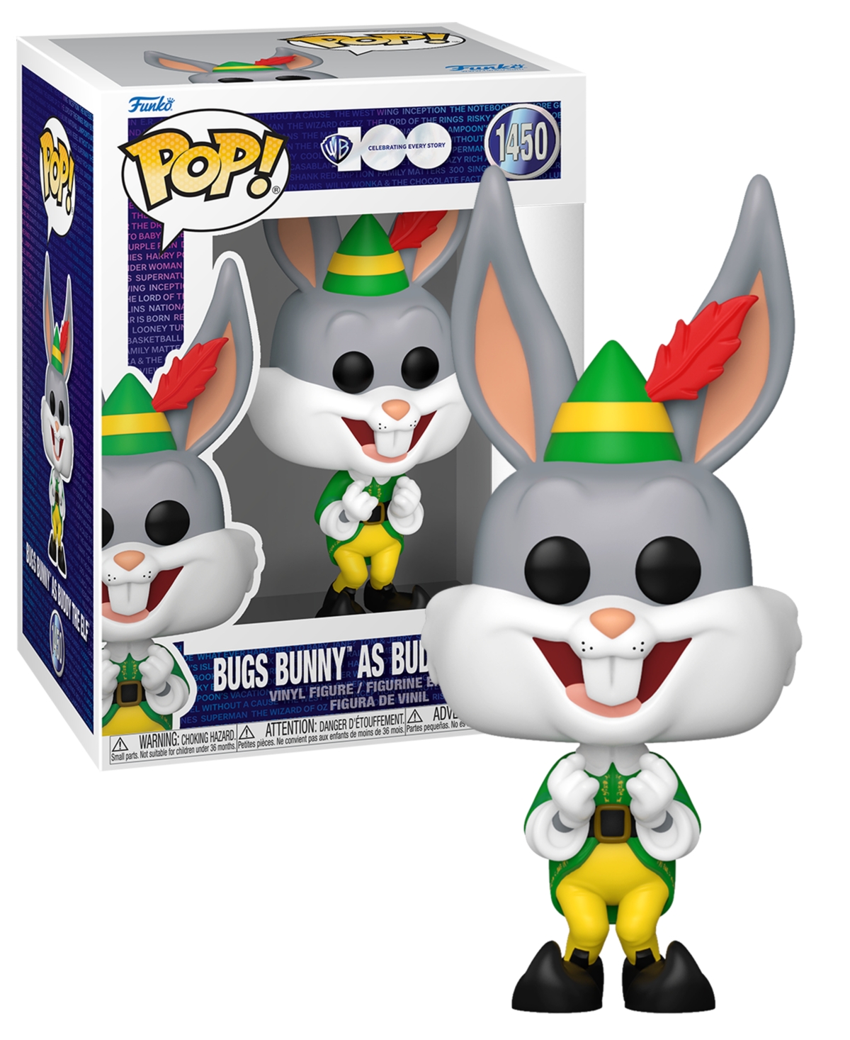 Funko Pop Movies: Wb100- Bugs As Buddy In Multicolor