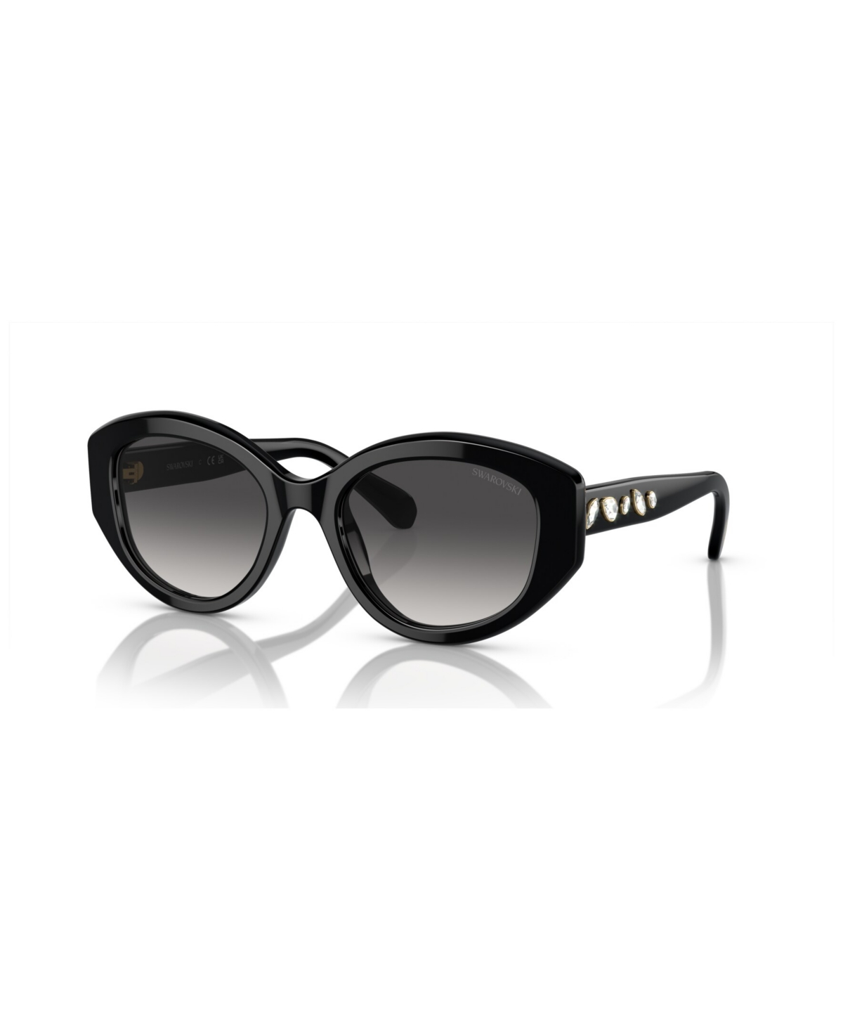 Swarovski Women's Sunglasses, Gradient Sk6005 In Black