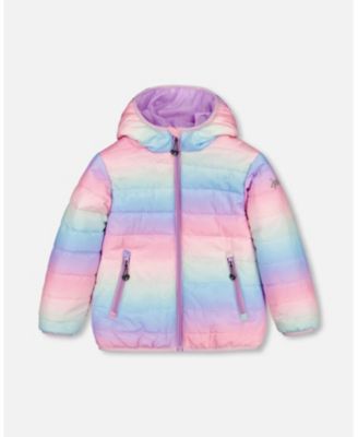 Quilted Transition Jacket Multicolor Gradient Quilted Transition Jacket Multicolor Gradient
