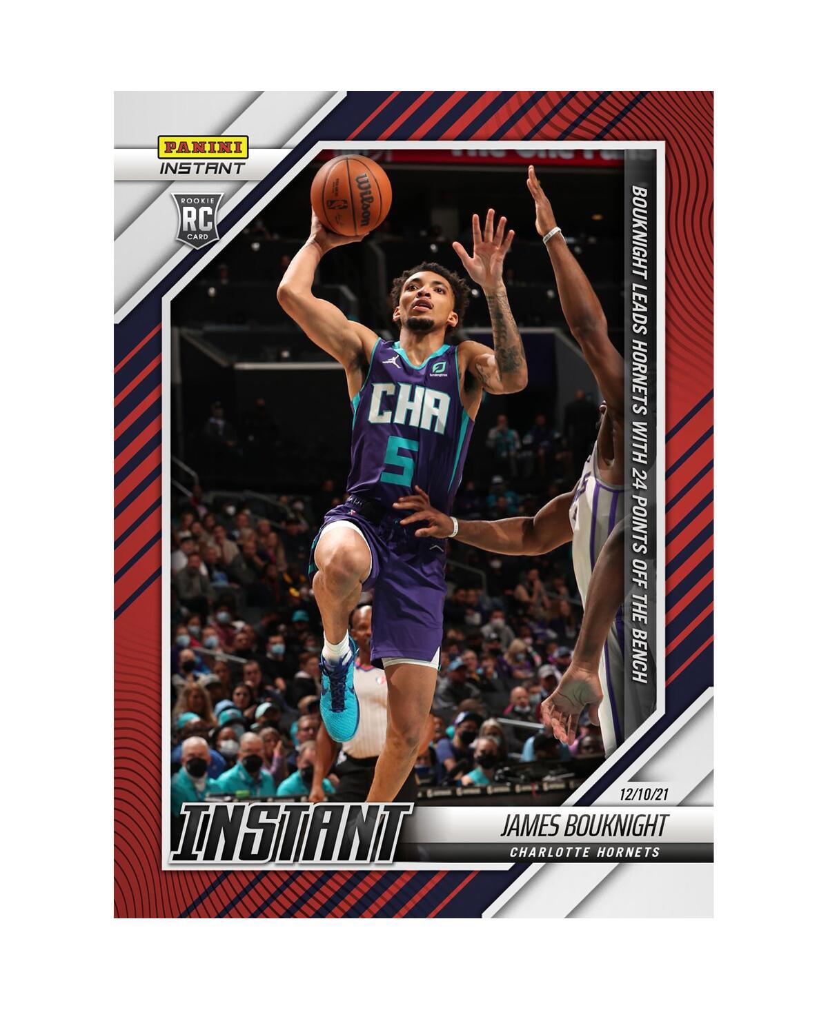 Panini America James Bouknight Charlotte Hornets Parallel  Instant Bouknight Leads Hornets With 24-po In Multi