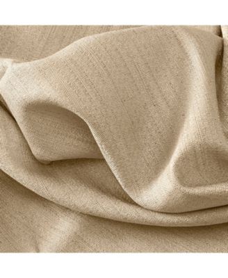 Grasscloth Lined Curtain Valance 54"W x 15"L