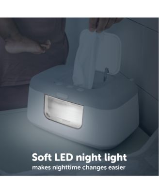 Baby TinyBums Baby Wipe Warmer with LED nightlight