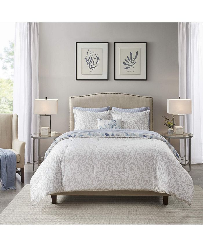 Gracie Mills Reversible Comforter Set with Bed Sheets Macy's