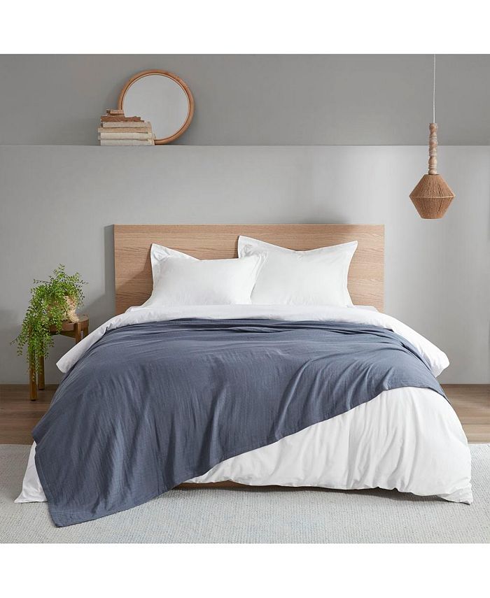 Gracie Mills Vaughan Breathable Lightweight Cotton Blanket Macy's