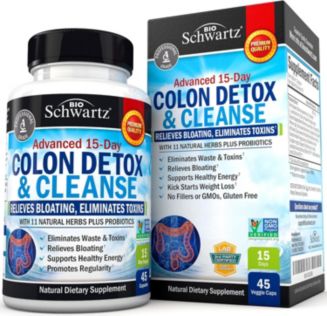 Colon Cleanser & Detox for Weight Loss - 15 Day Fast-Acting