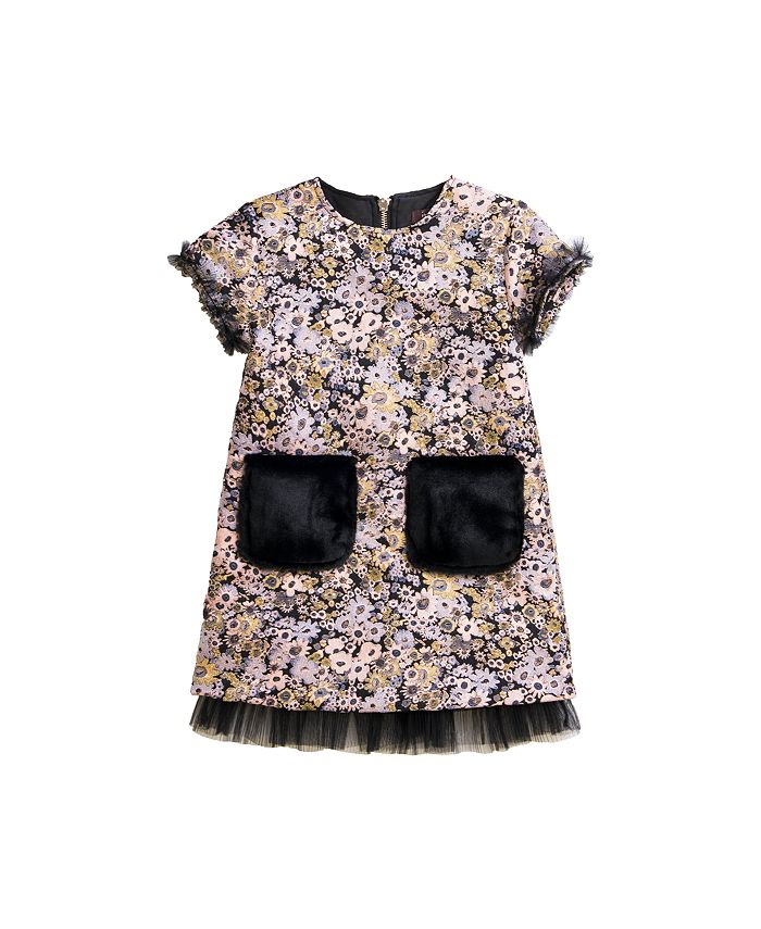 IMOGA Collection Little Girls TANNER FW23 BOUQUET NOVELTY JACQUARD AND ...