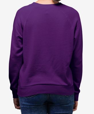 Women's Cat Heart Word Art Crewneck Sweatshirt