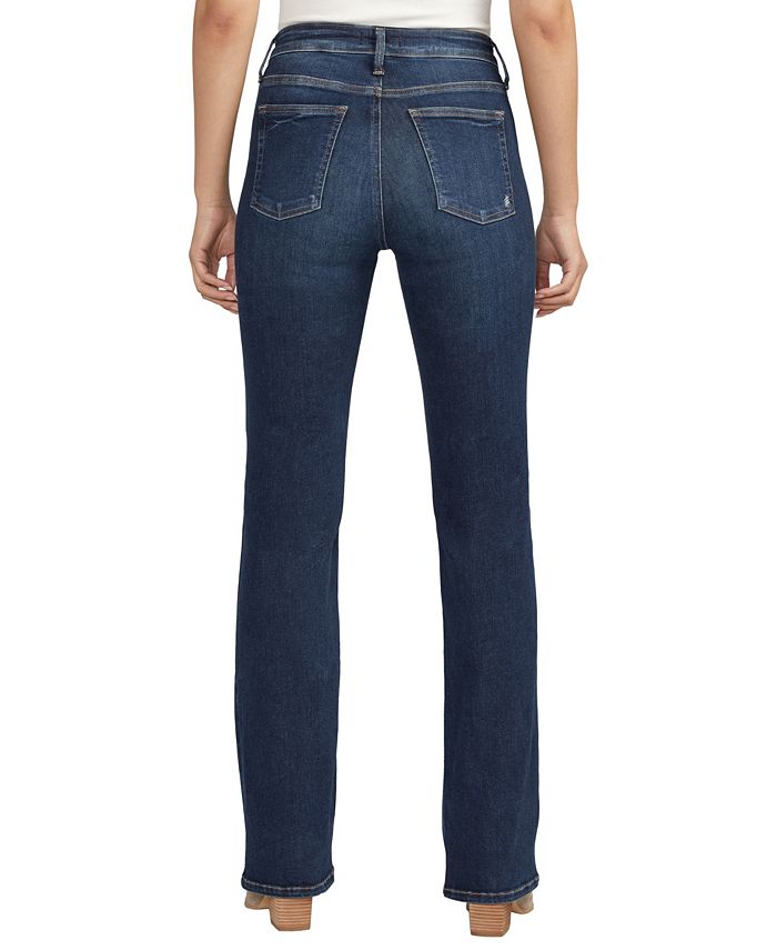 Silver Jeans Co. Women's Infinite Fit Mid Rise Bootcut Jeans - Macy's