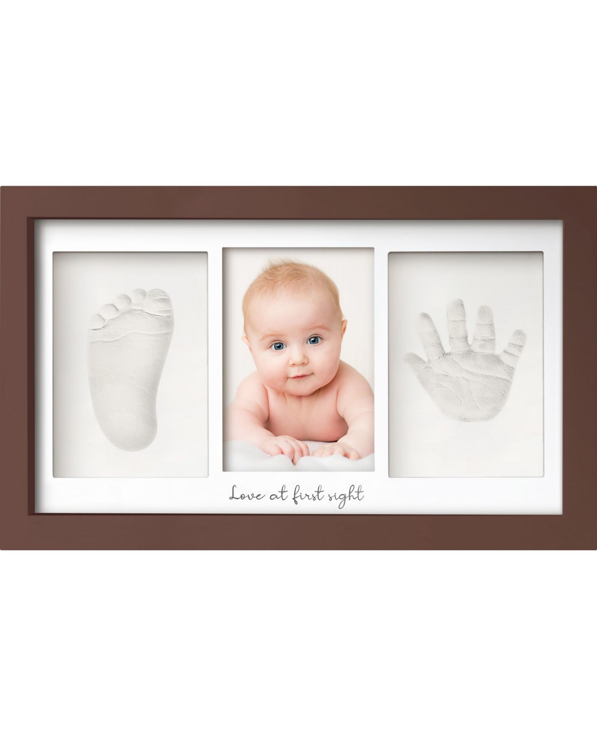 KeaBabies Duo Baby Hand and Footprint Kit, Baby Handprint Kit, Newborn Photo Frame, Baby Keepsake for New Mom