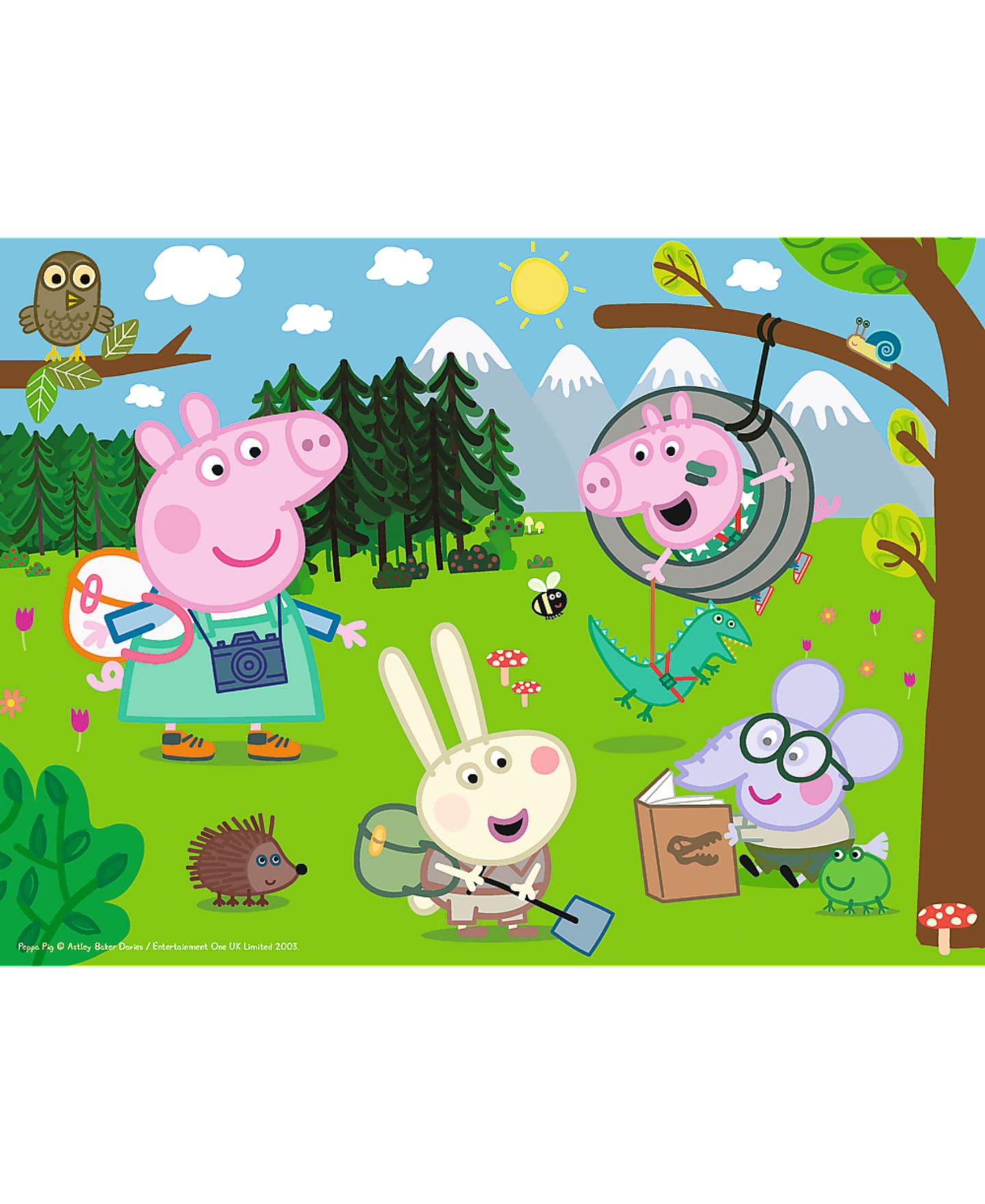 Детский пазл Trefl 30 Piece Puzzle - Peppa Pig's Forest Expedition, цвет: Разноцветный — фото 3