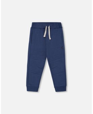 Deux Par Deux Fleece Sweatpants - Blue Deux Par Deux Fleece Sweatpants - Blue
