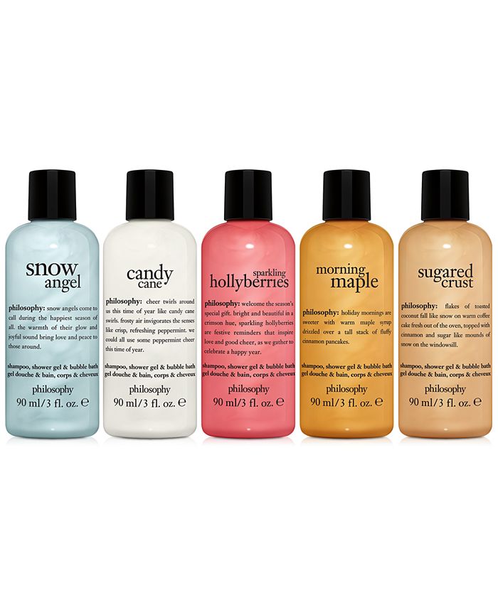 philosophy under the mistletoe 3-in-1 shampoo, shower gel and bubble bath,  16 oz. - Macy's