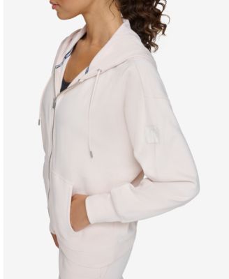 Tommy Hilfiger - Women's Zip-Front Logo Hoodie