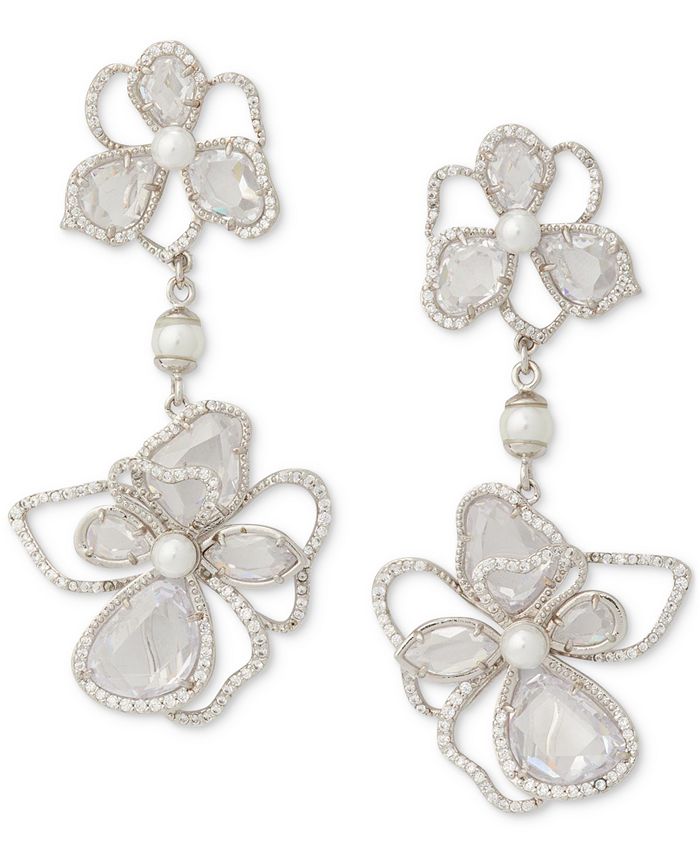 Kate spade double pearl earrings best sale