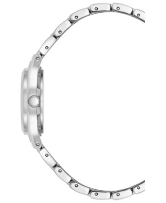 Women's Quartz Silver-Tone Alloy Bracelet Watch, 26mm