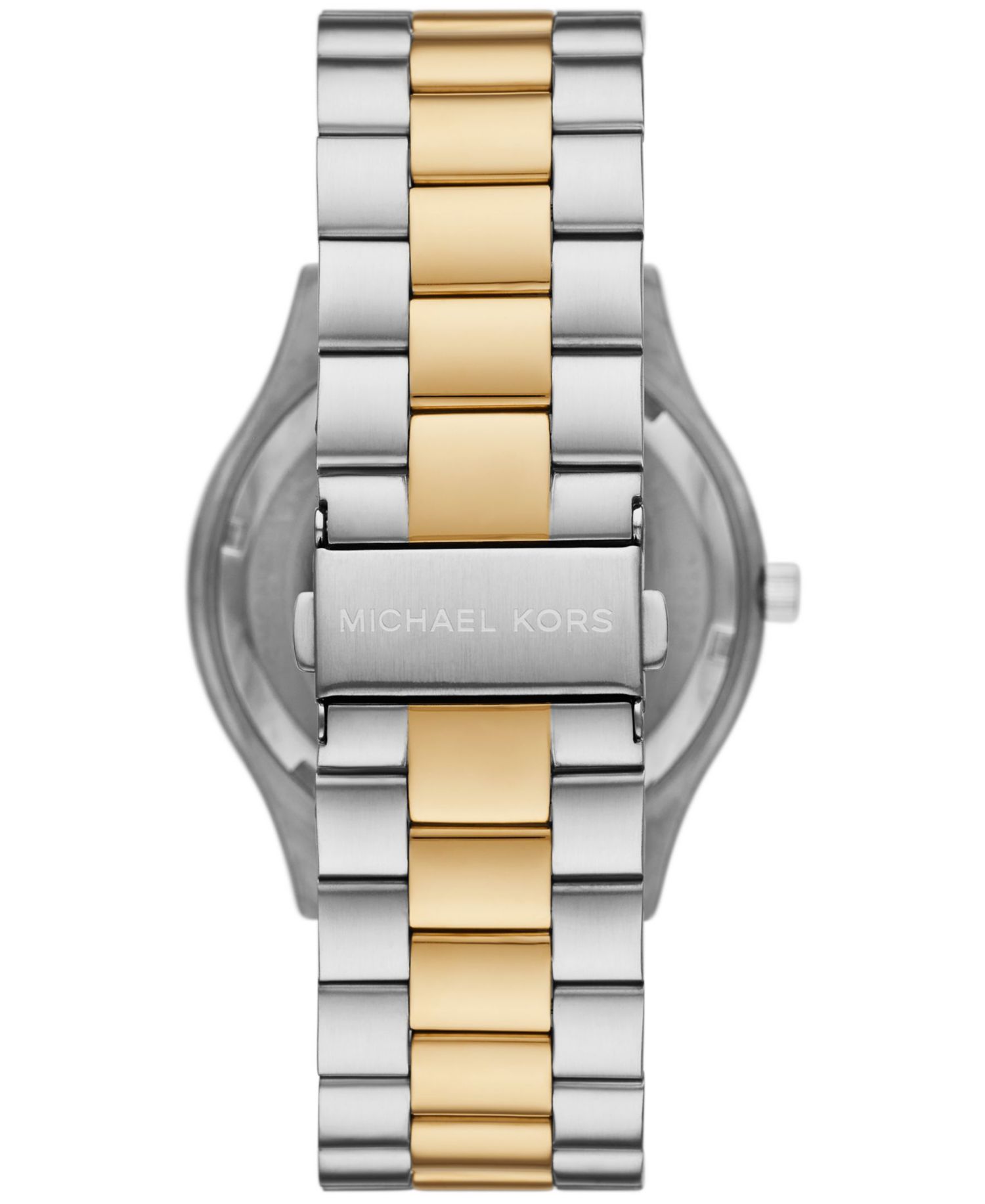 Men's Slim Runway Three-Hand Two-Tone Stainless Steel Watch 44mm