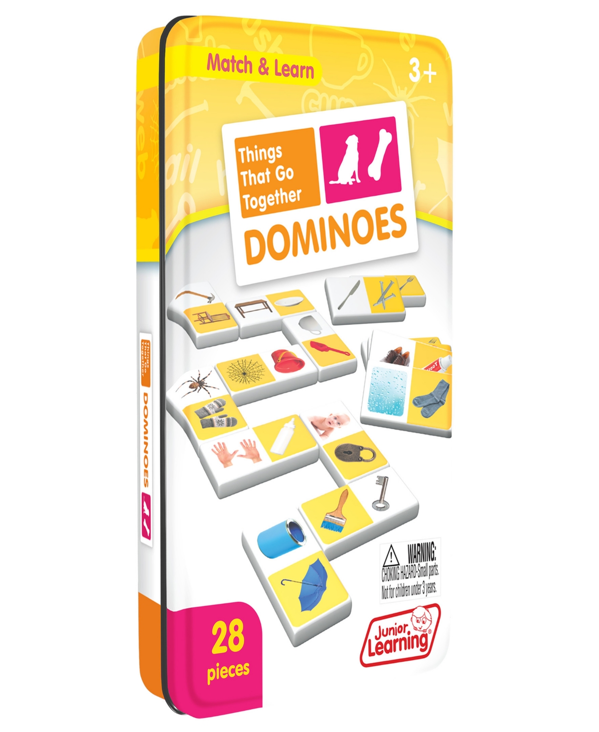 Junior Learning Kids' Things That Go Together Dominoes In Multi