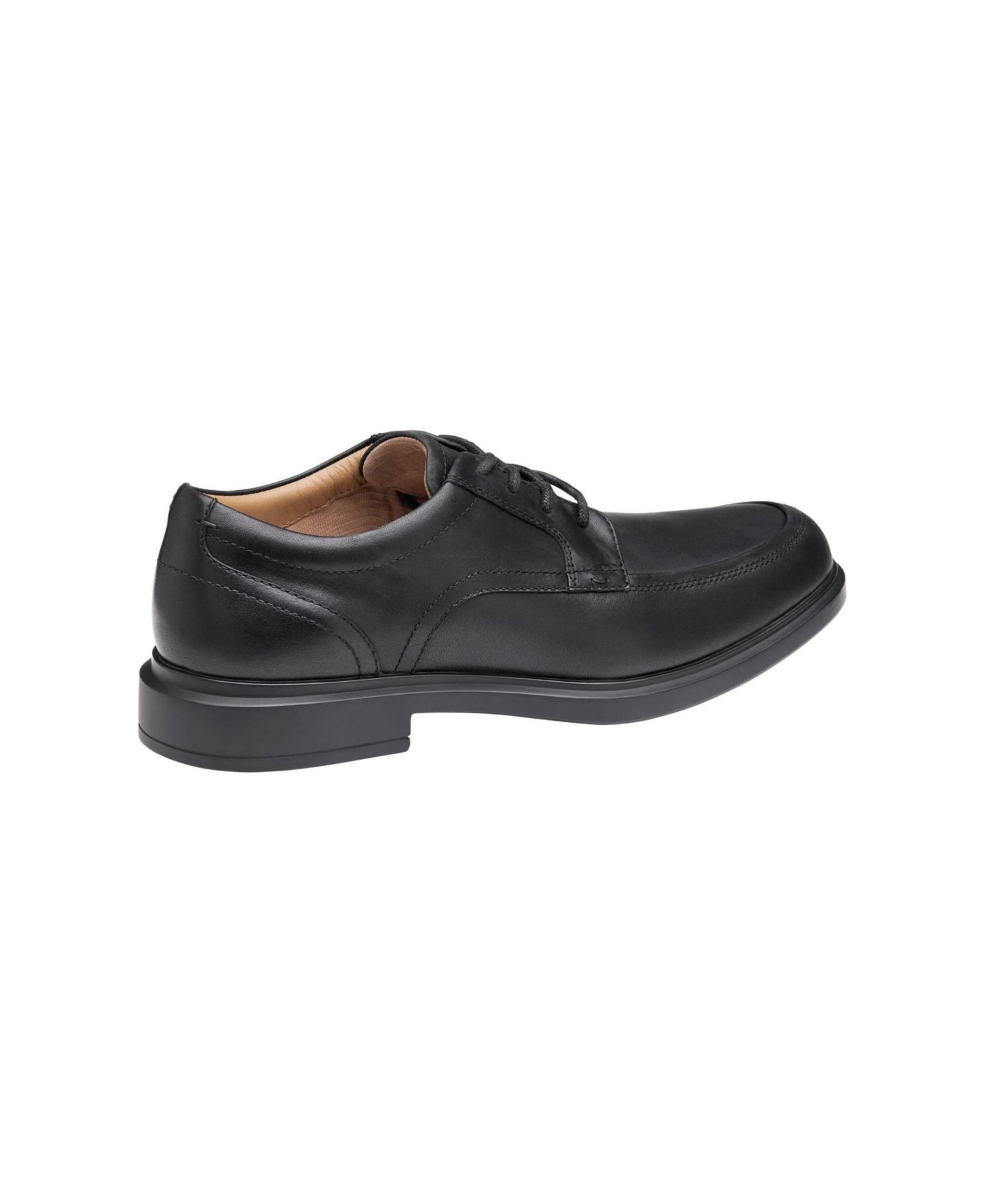 Мужские туфли Johnston & Murphy XC4 Stanton 2.0 Moc Waterproof Leather Lace-Up Oxford, цвет: Чёрный кожаный — фото 2