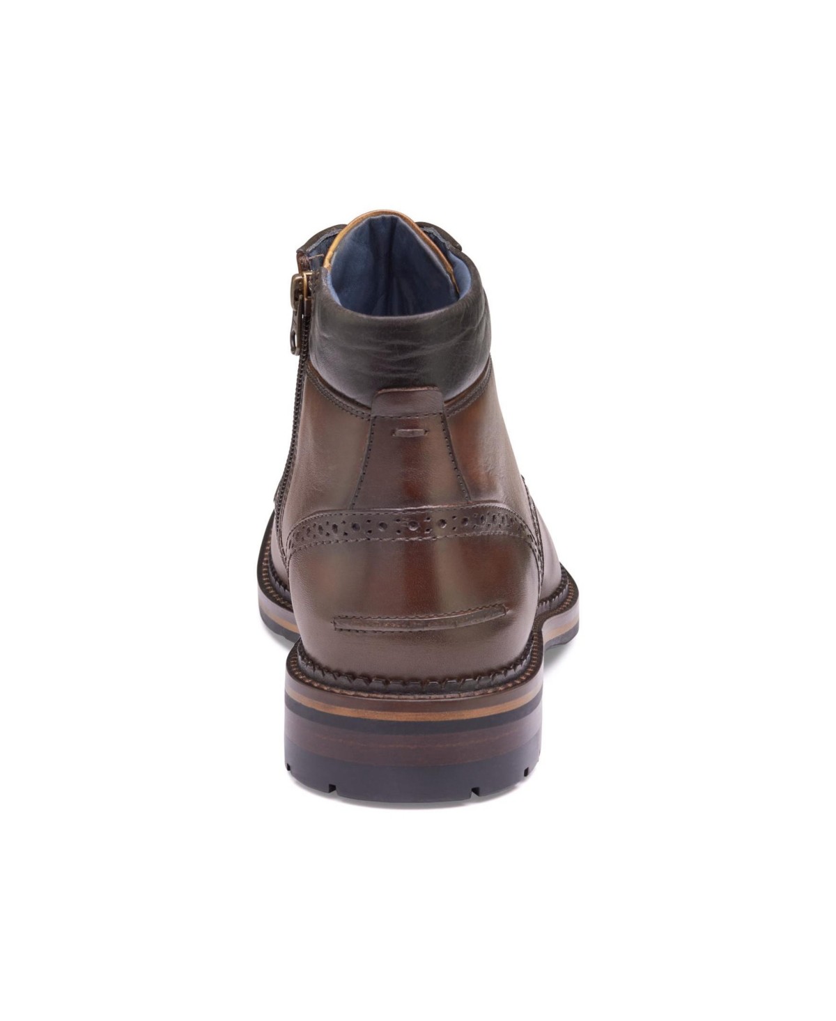 Мужские ботинки Johnston & Murphy Men's Connelly Leather Plain Toe Boots — фото 4