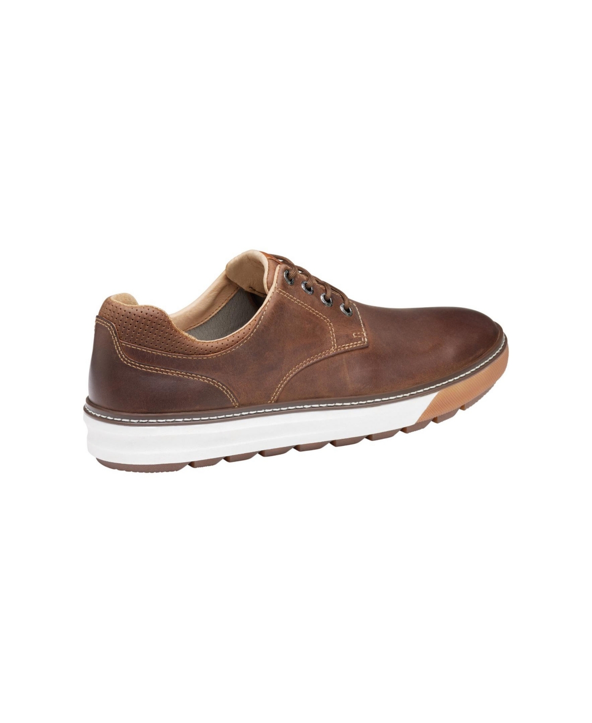 Johnston & Murphy Men's McGuffey Water Resistant Leather Lug Plain Toe Shoes