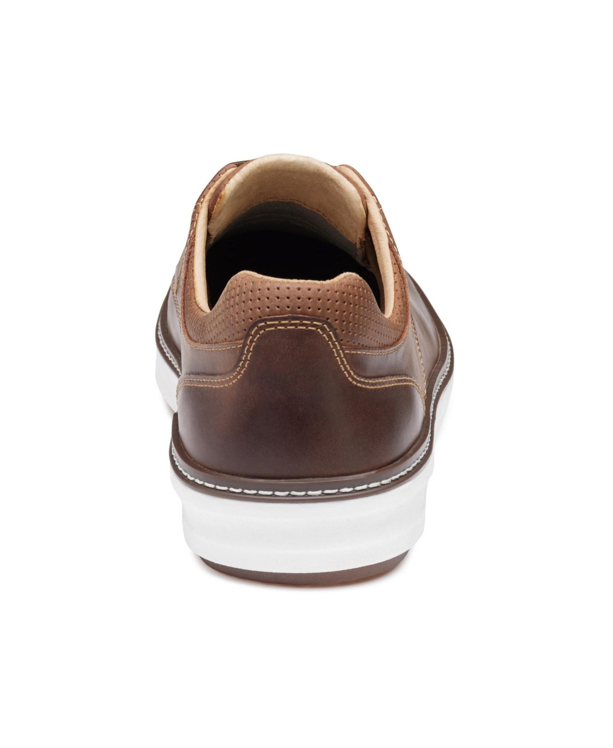 Johnston & Murphy Men's McGuffey Water Resistant Leather Lug Plain Toe Shoes