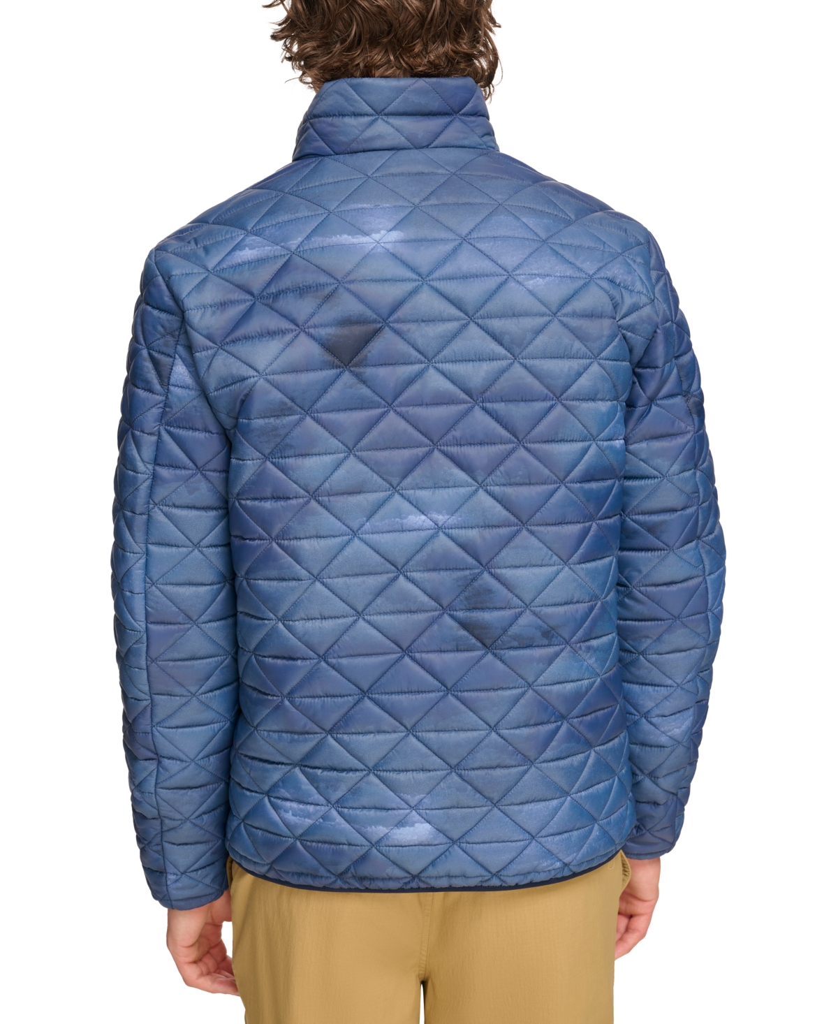 Bass Outdoor Men's Delta Diamond Quilted Packable Puffer Jacket