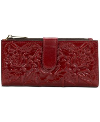 Patricia Nash Nazari Embossed Leather Wallet - Macy's