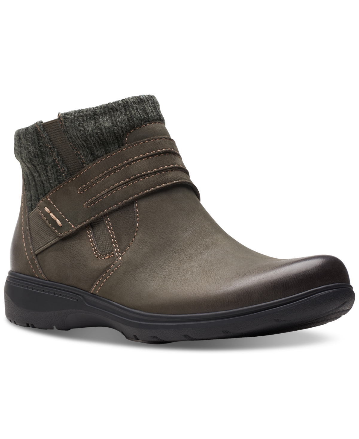Clarks discount short booties