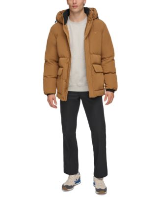 Men's Workwear Hooded Parka Jacket