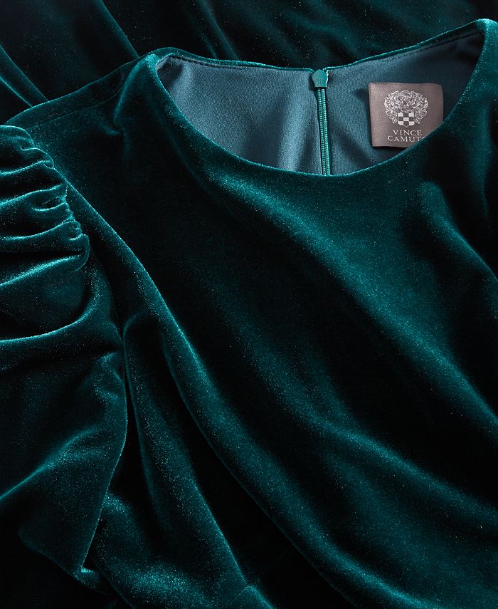 vince camuto ruched dress