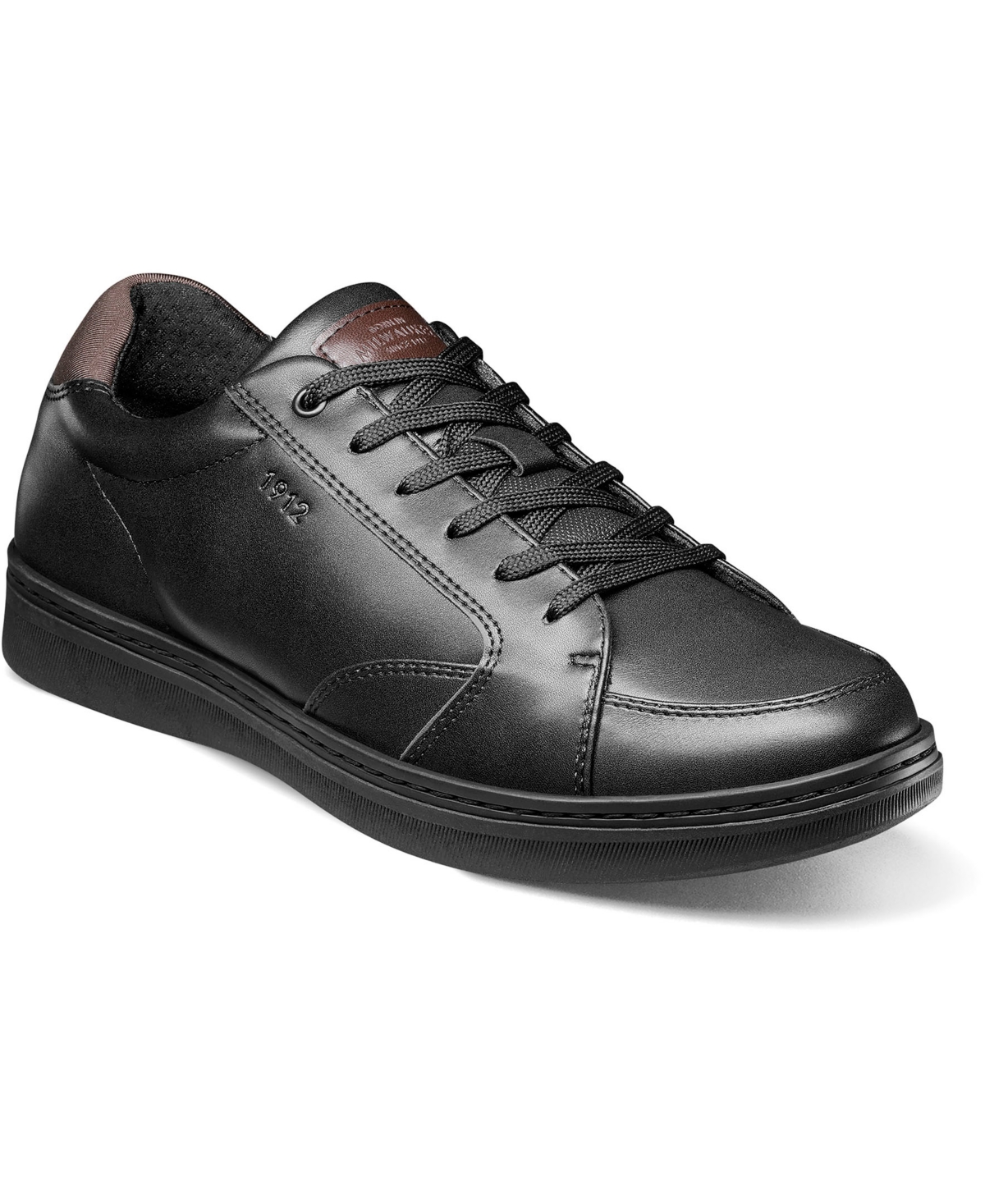 Nunn Bush Men's Aspire Lace-up T-toe Oxford Shoes In Black