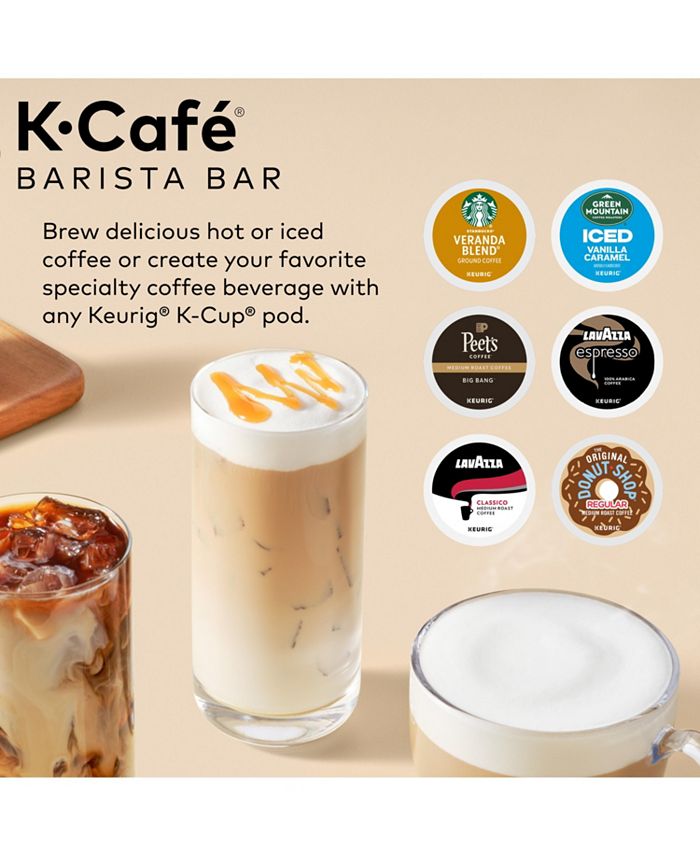 Keurig KCafe Barista Bar Single Serve Coffee Maker And Frother Macy