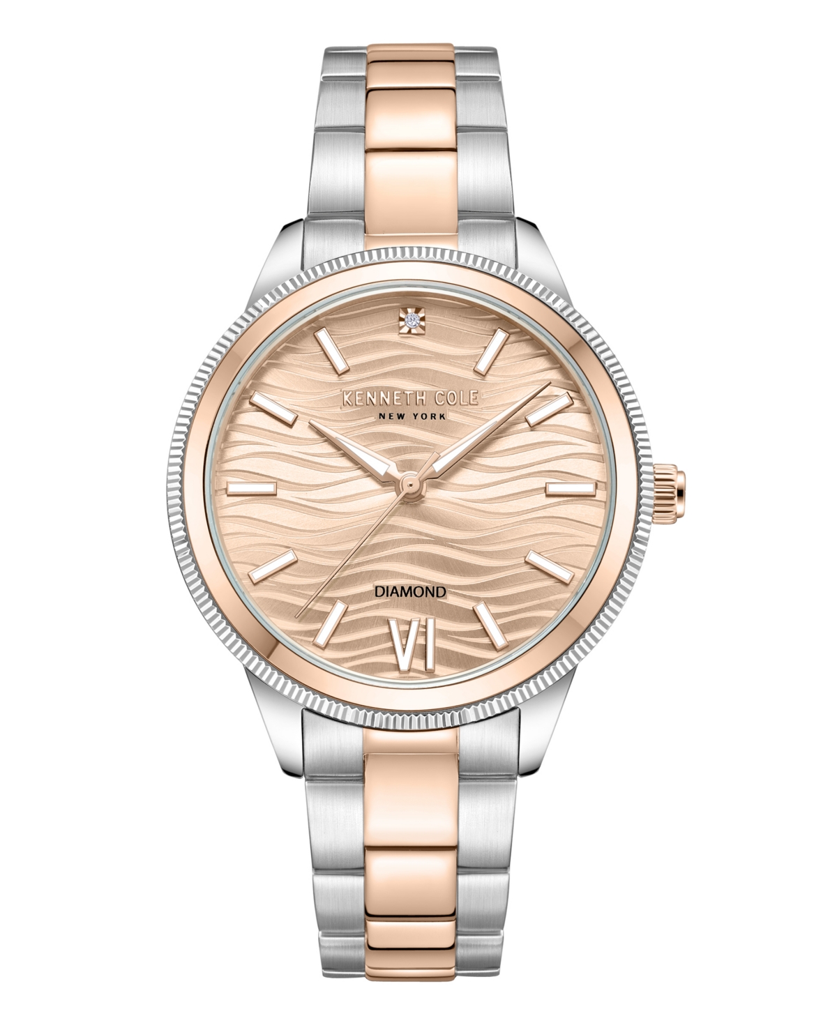 Women's Quartz Two-Tone Stainless Steel Watch 36mm - Two-Tone Silver, Rose Gold
