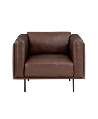 White Label Solaris 39" Leather Chair