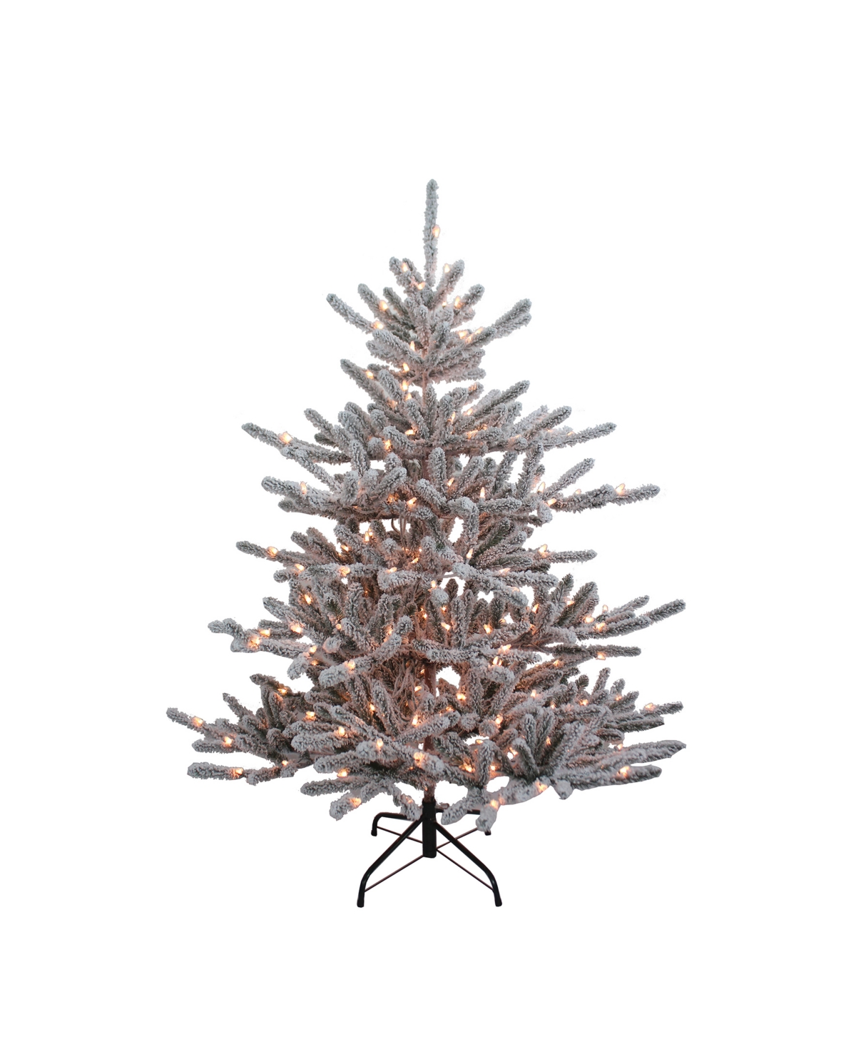 Kurt Adler Pre-Lit Clear Incandescent Vail Pine Tree