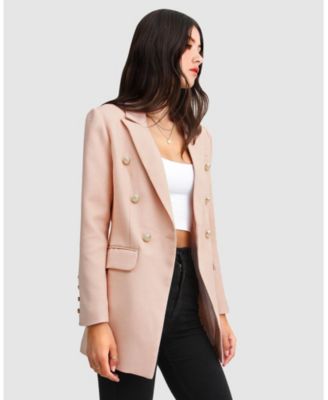 Princess Polina Textured Weave Blazer