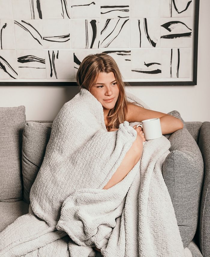 SUNDAY CITIZEN Snug Weighted 20 lbs Blanket, 52" x 77" Macy's