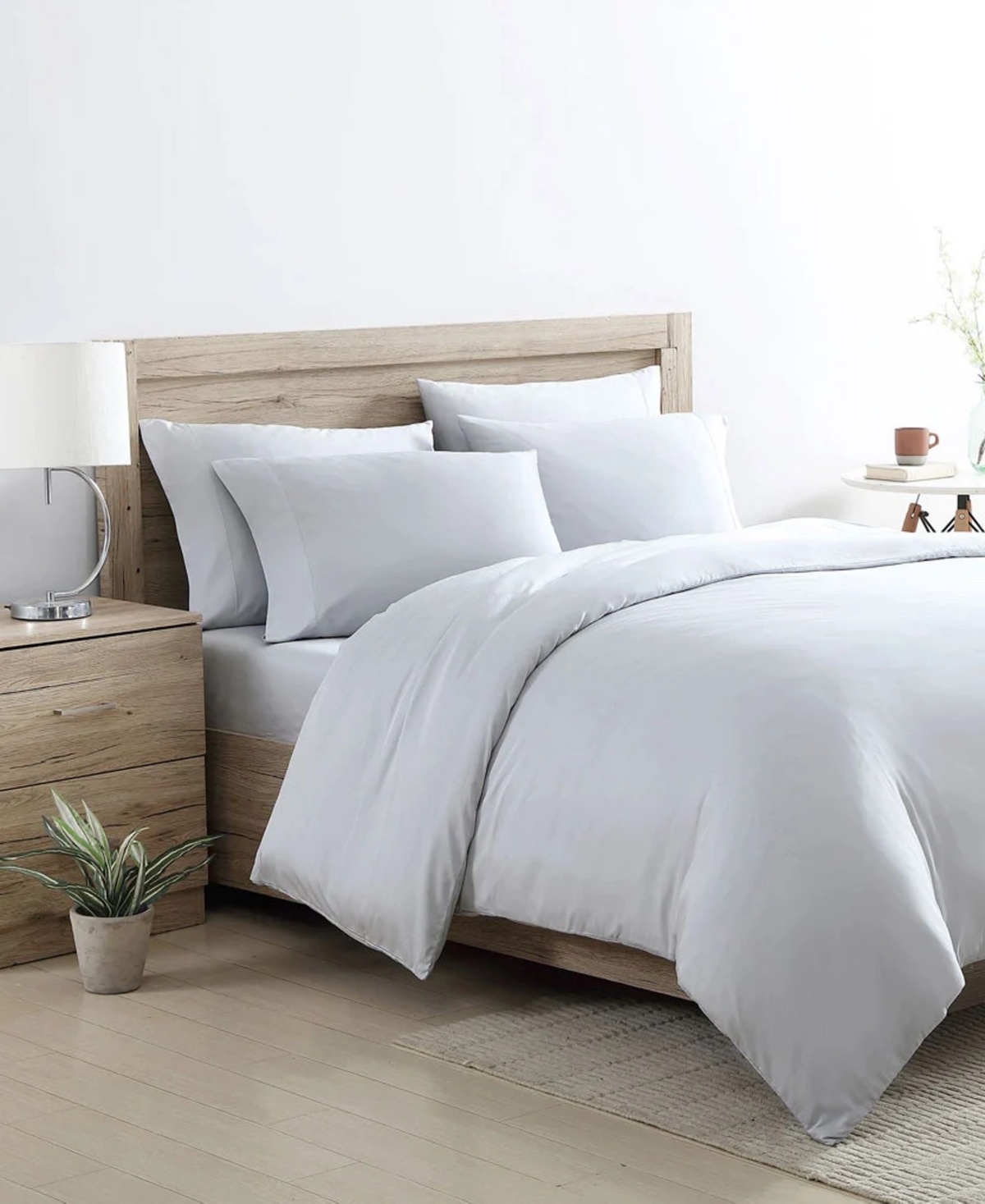 Sunday Citizen Viscose From Bamboo Duvet Cover, King In Moon