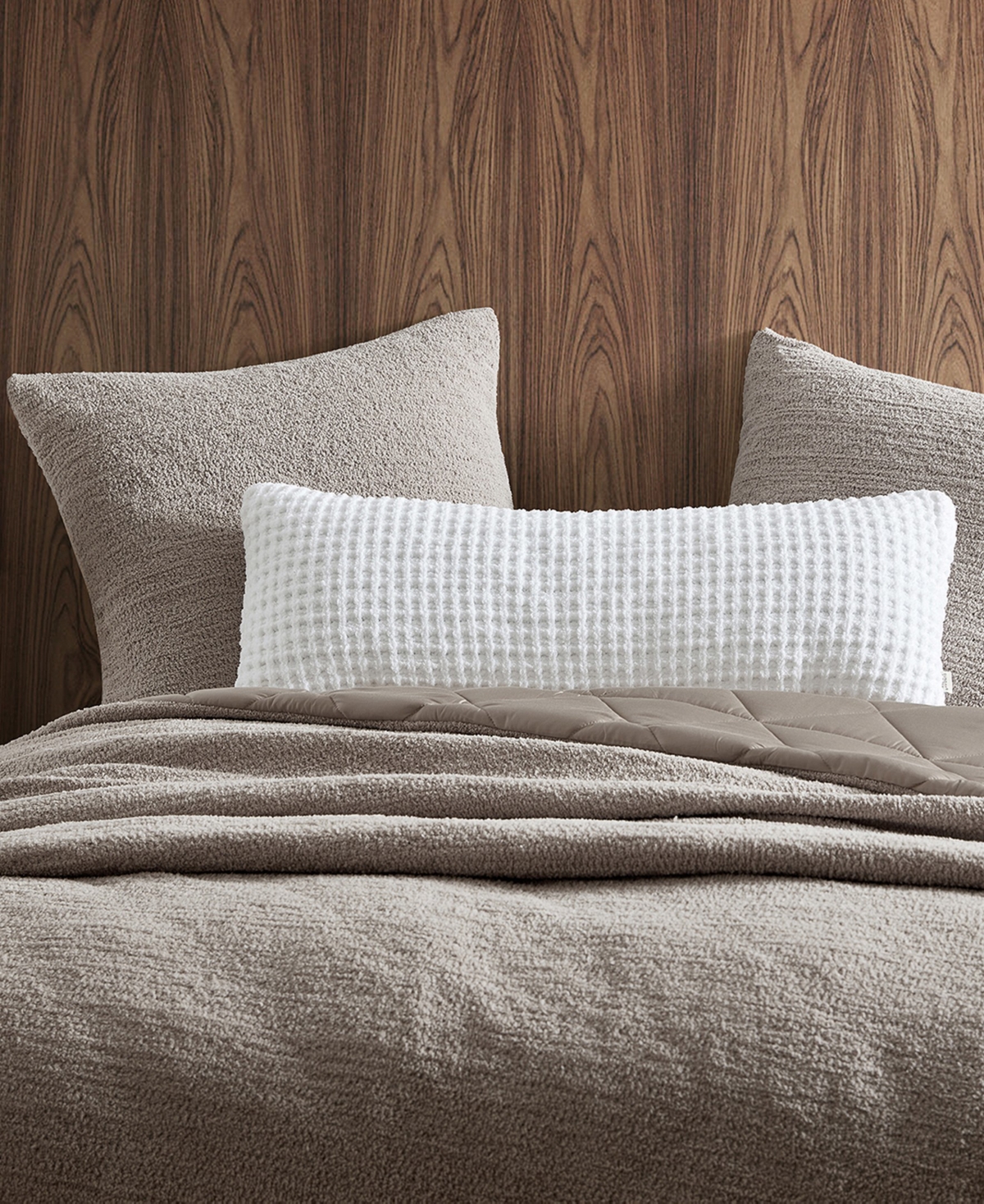 Sunday Citizen Snug Waffle Decorative Pillow, 14" x 36"