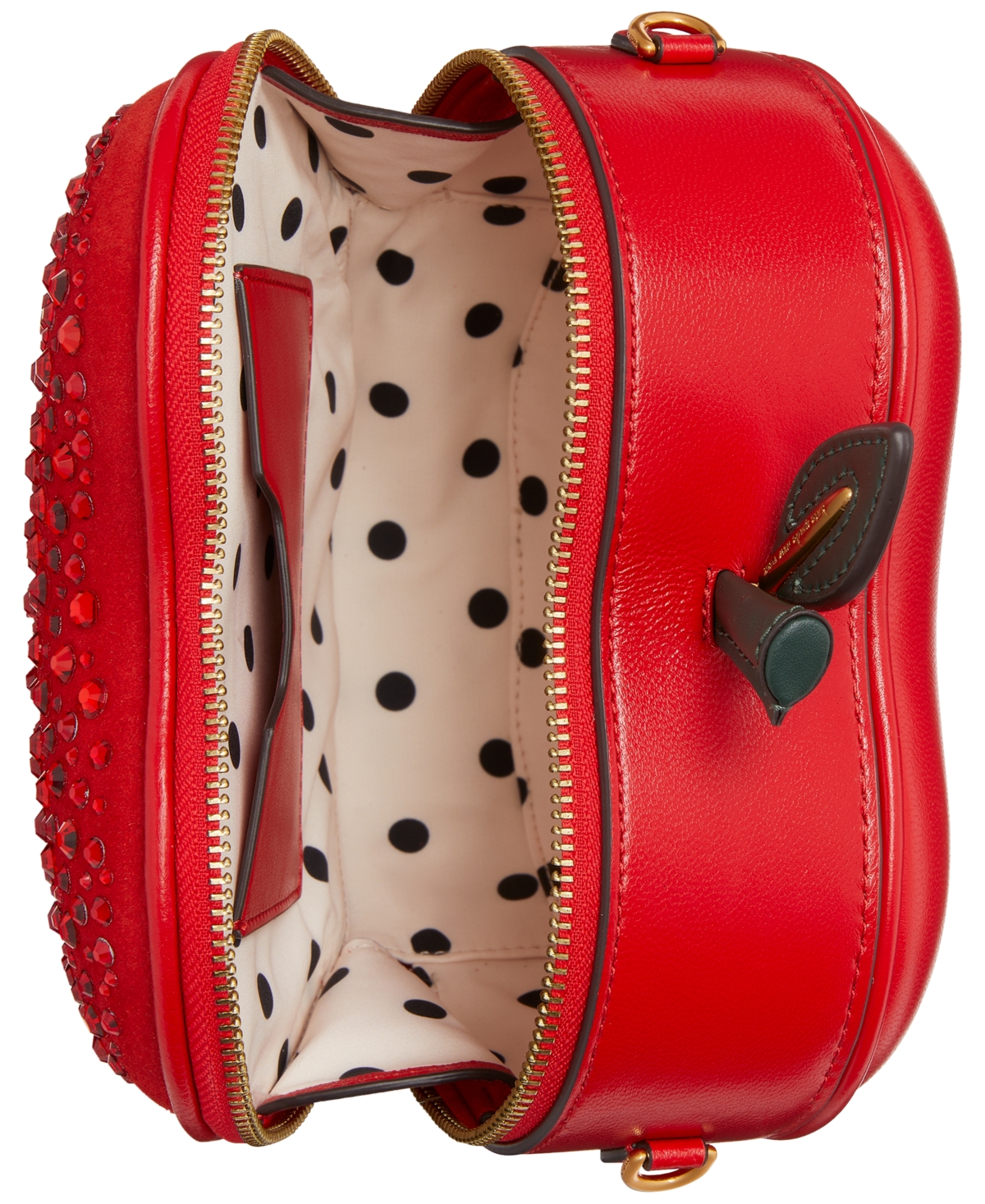 kate spade new york Big Apple Embellished Smooth Leather Crossbody