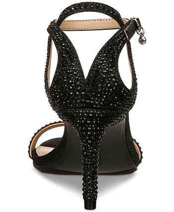 Thalia Sodi Women s Demi Strappy Mid Heel Dress Sandals Macy s