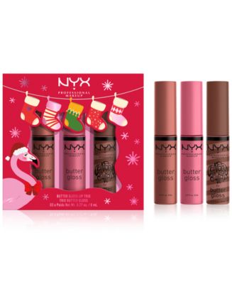 NYX Professional Makeup 3-Pc. Butter Gloss Lip Set